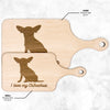 Chihuahua Paddle Cutting Board